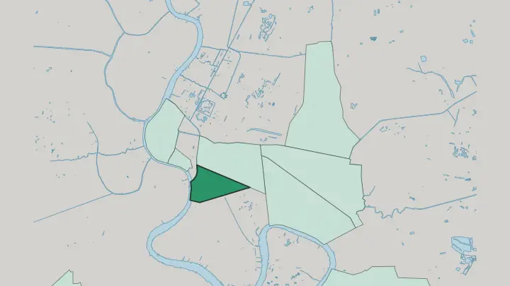 Map of Bang Rak in Bangkok
