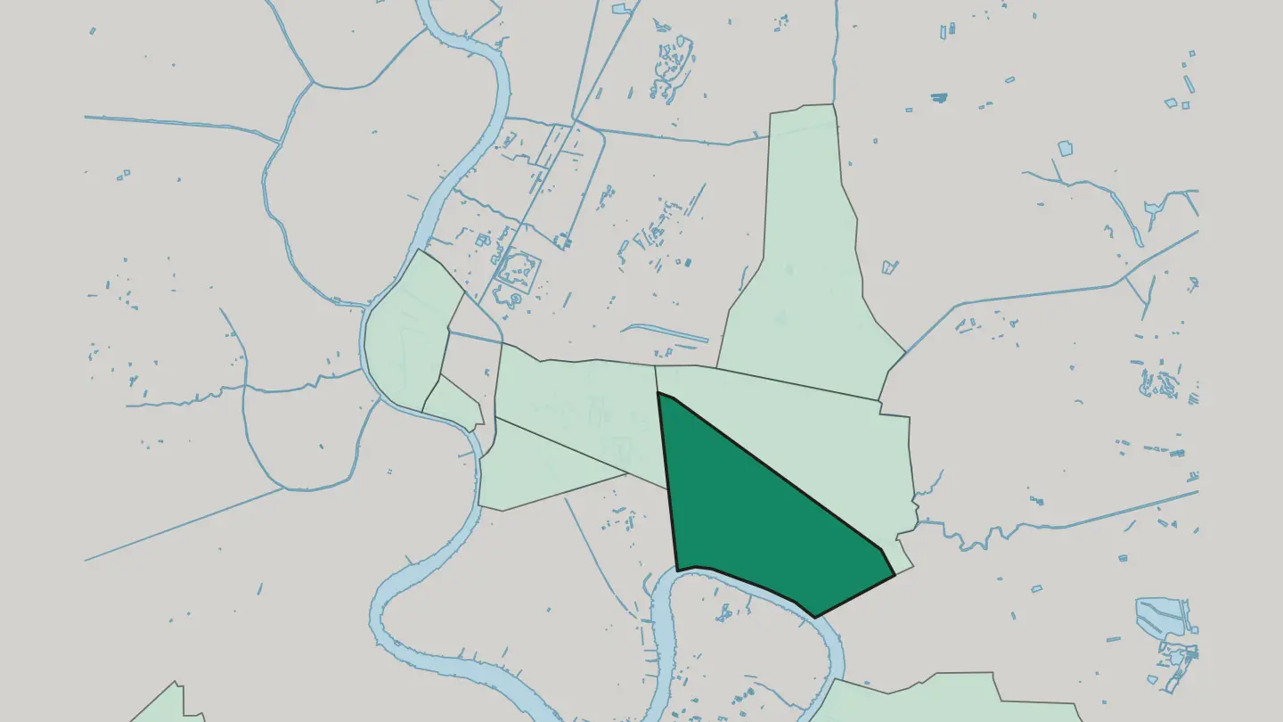 Map of Khlong Toei in Bangkok