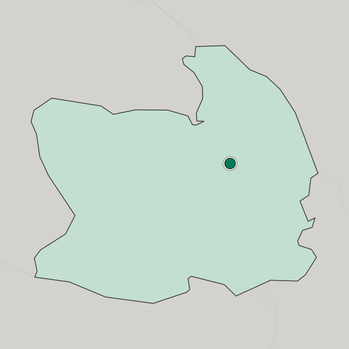 Map showing Chai Nat — In Changwat Chai Nat