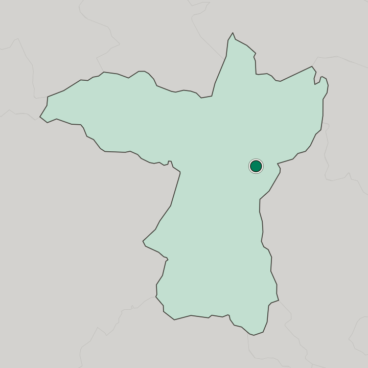 Map showing Khon Kaen — In Changwat Khon Kaen