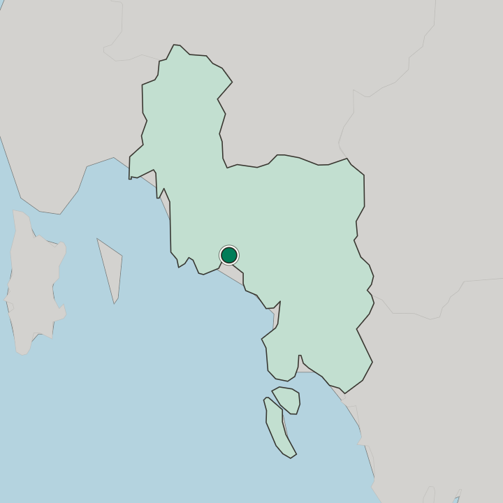 Map showing Krabi — In Changwat Krabi