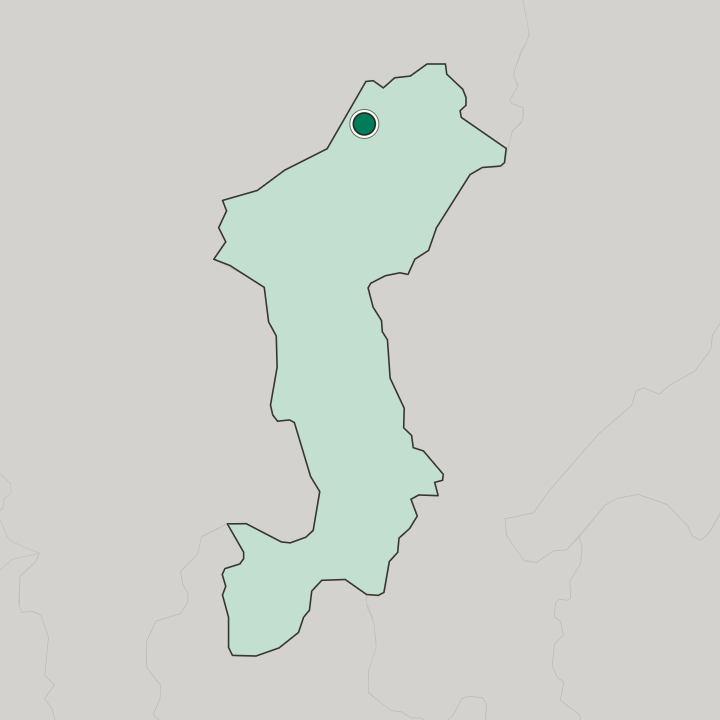 Map showing Lamphun — In Changwat Lamphun