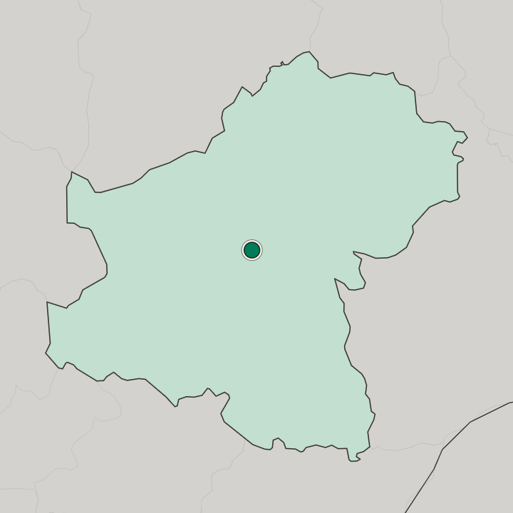 Map showing Nakhon Ratchasima — In Changwat Nakhon Ratchasima