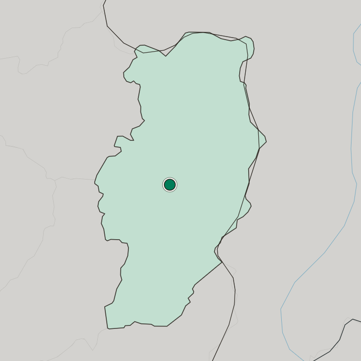 Map showing Nan — In Changwat Nan