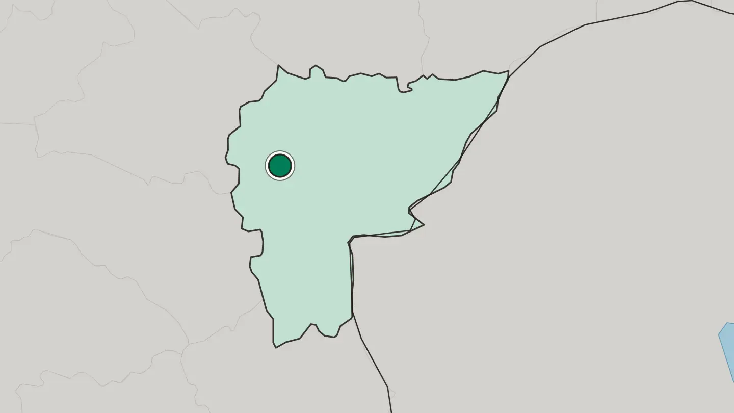 Map of Sa Kaeo in Thailand