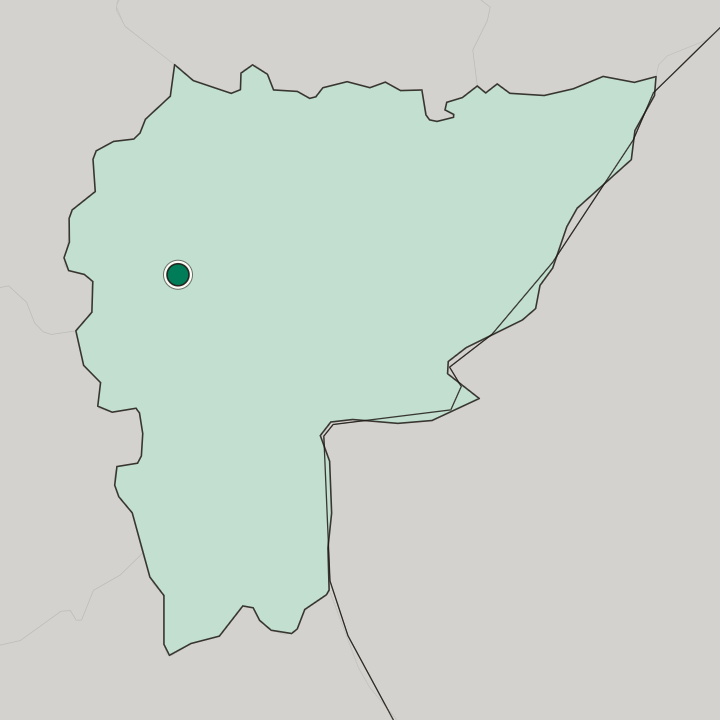 Map showing Sa Kaeo — In Changwat Sa Kaeo