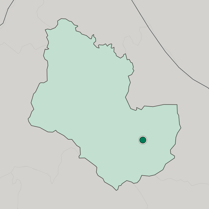 Map showing Sakon Nakhon — In Changwat Sakon Nakhon