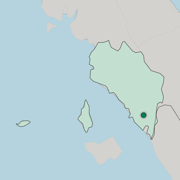 Map showing Satun — In Changwat Satun