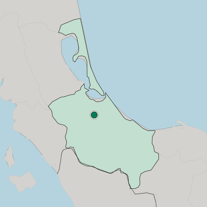 Map showing Hat Yai — In Changwat Songkhla