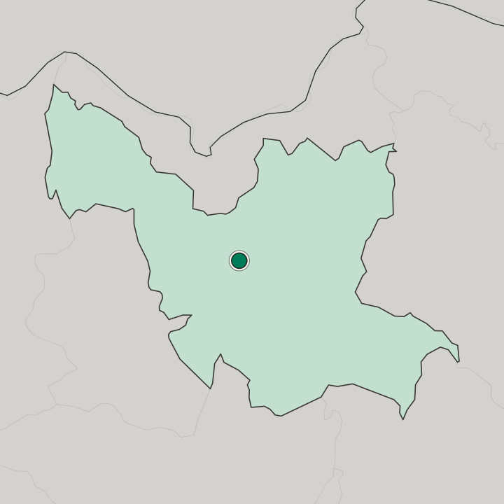 Map showing Udon Thani — In Changwat Udon Thani