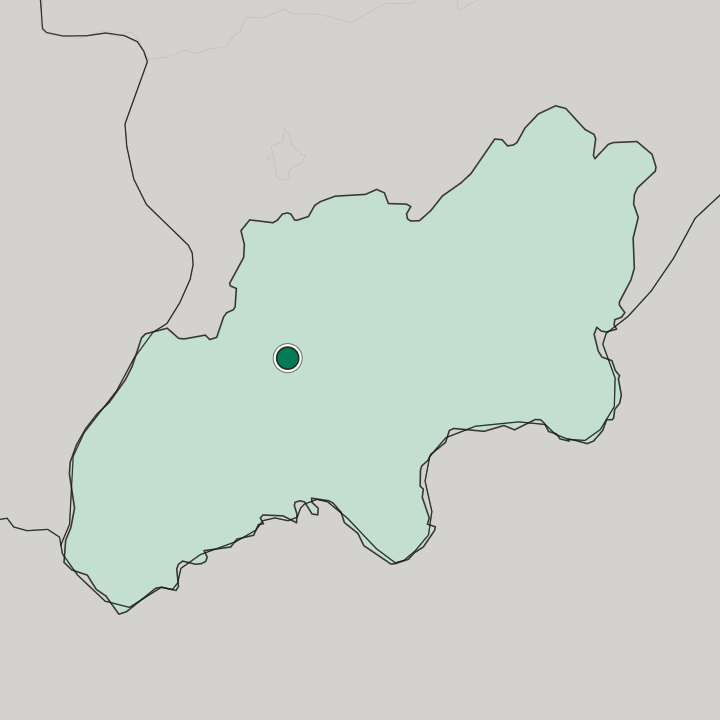 Map showing Bokhtar — In Viloyati Khatlon