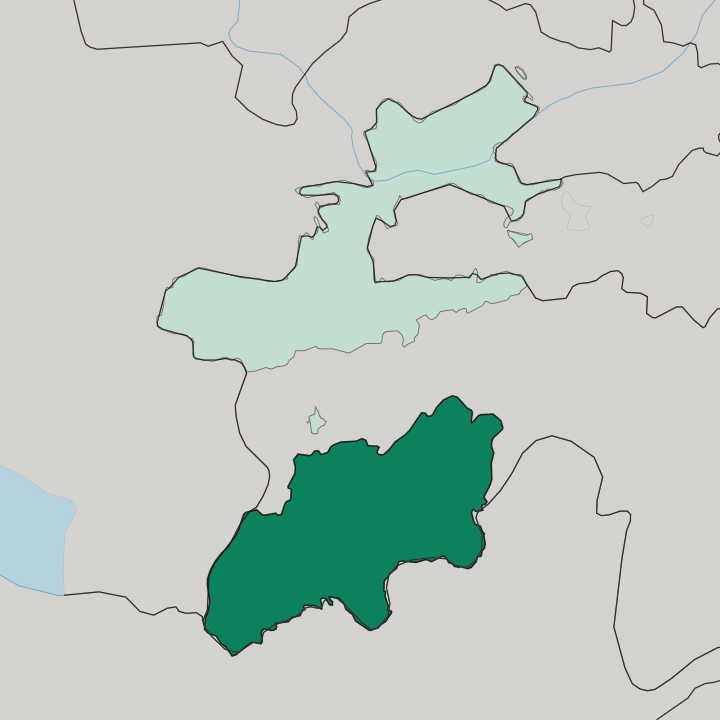 Map showing Viloyati Khatlon — In Tajikistan