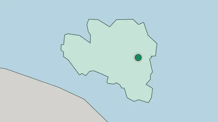 Map of Ashgabat in Turkmenistan