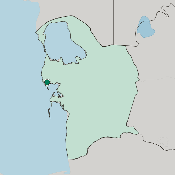 Map showing Türkmenbaşy — In Balkan