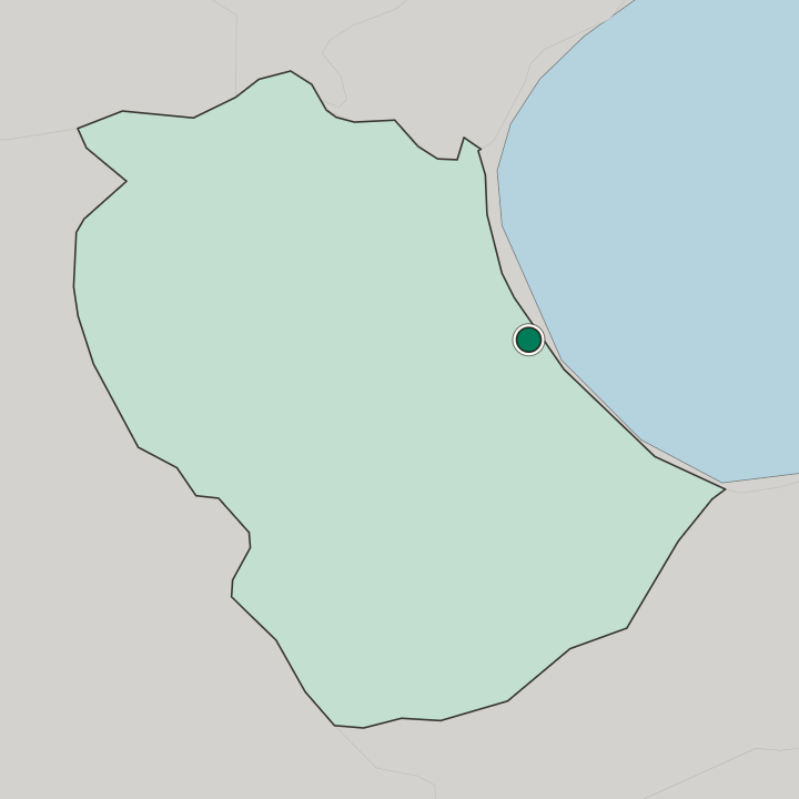 Map showing Gabès — In Gouvernorat de Gabès