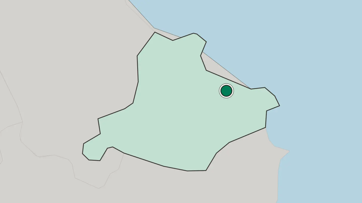Map of Ksar Hellal in Tunisia