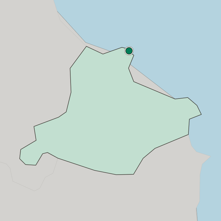 Map showing Monastir — In Gouvernorat de Monastir