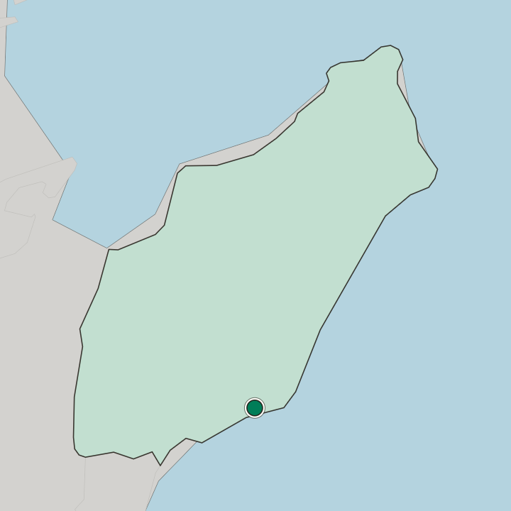Map showing Nabeul — In Gouvernorat de Nabeul