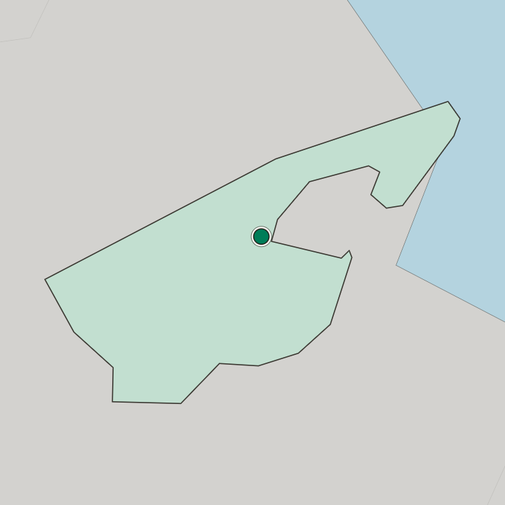 Map showing Tunis — In Gouvernorat de Tunis