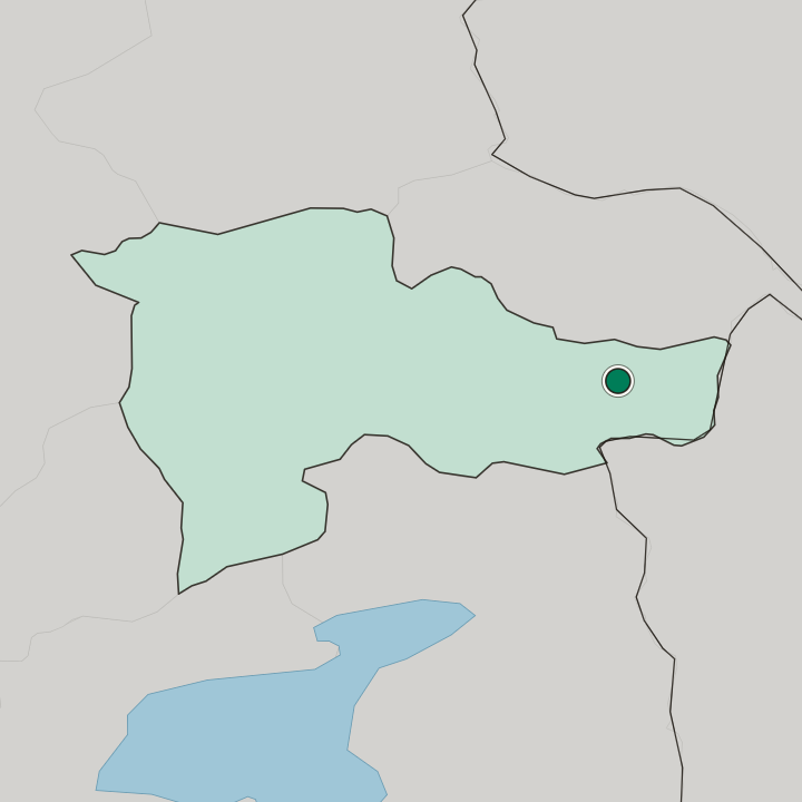 Map showing Doğubayazıt — In Ağrı