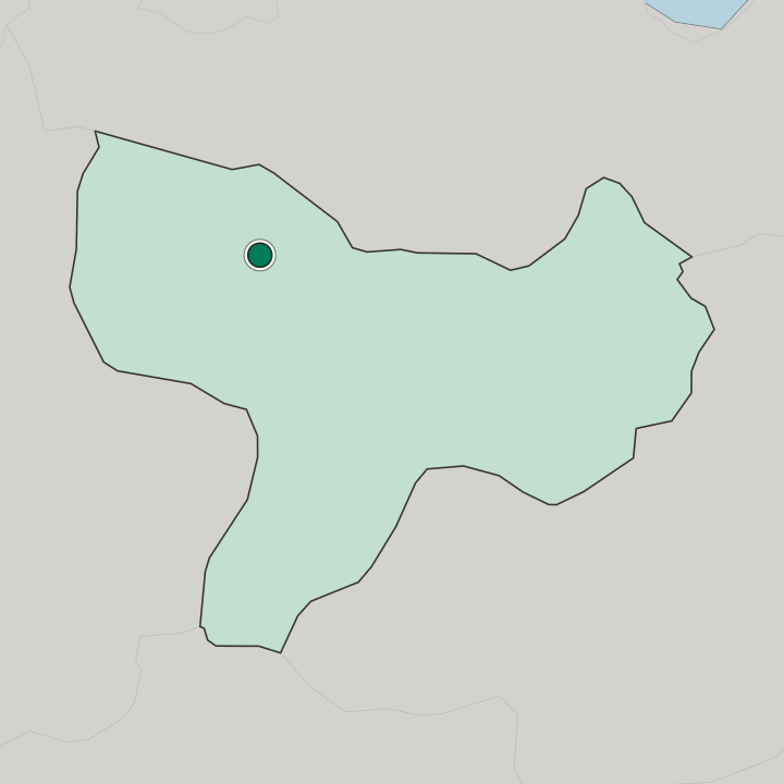 Map showing Merzifon — In Amasya