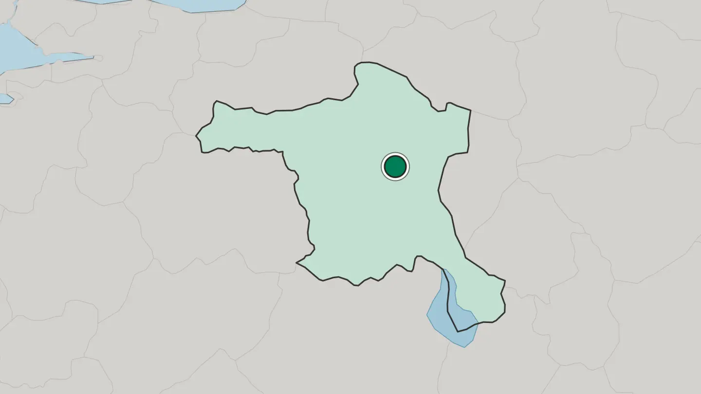 Map of Çankaya in Turkey