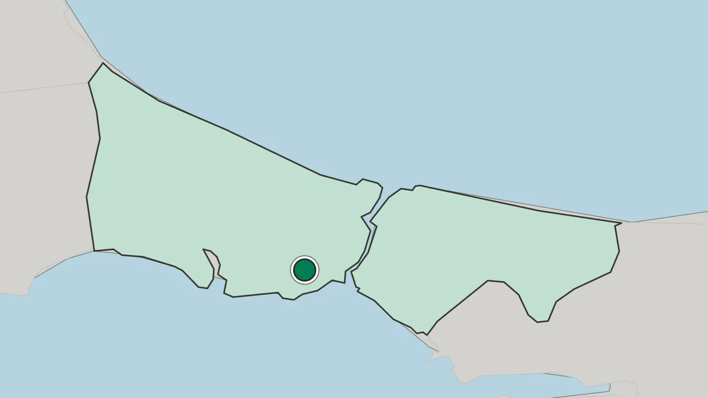 Map of Bağcılar in Turkey