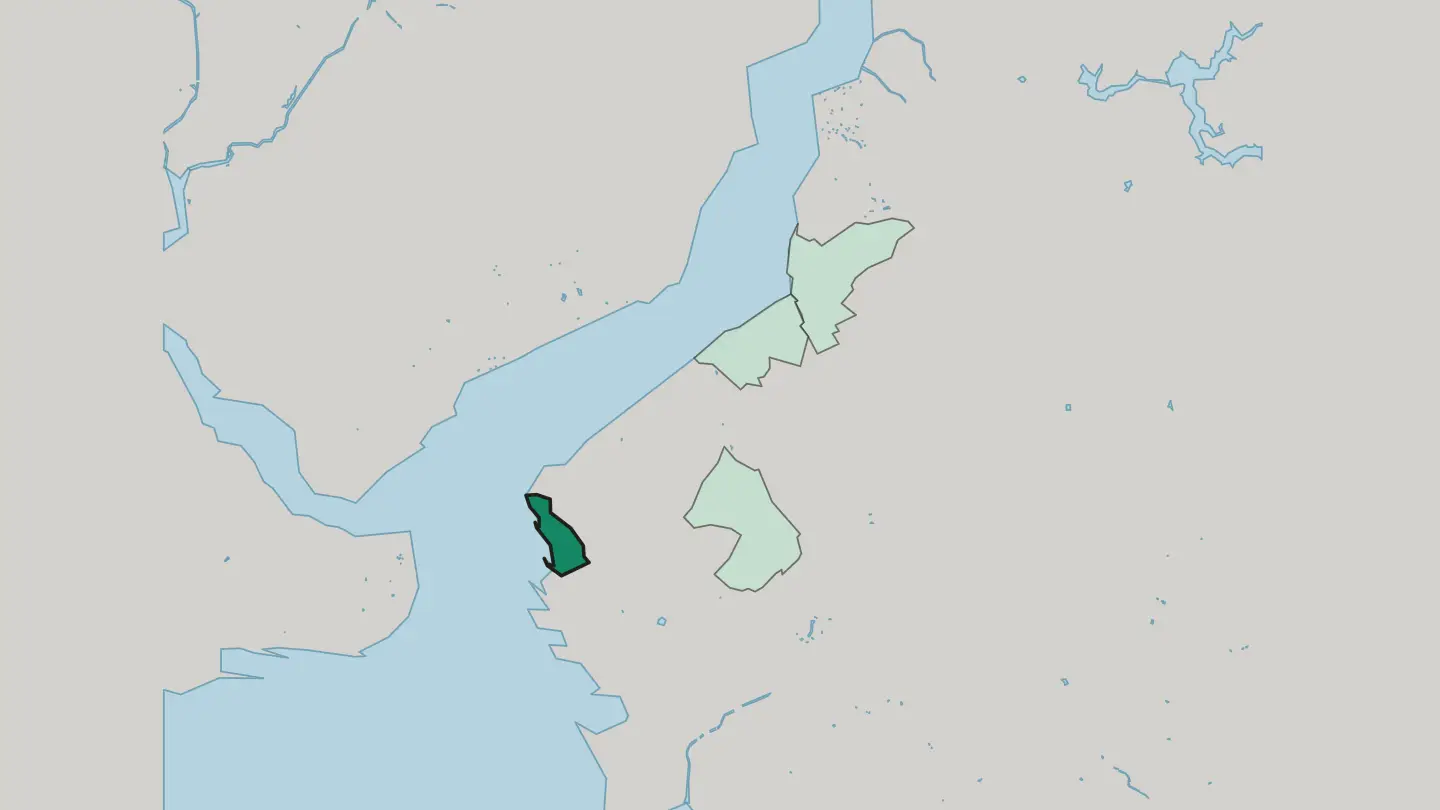 Map of Salacak in Üsküdar