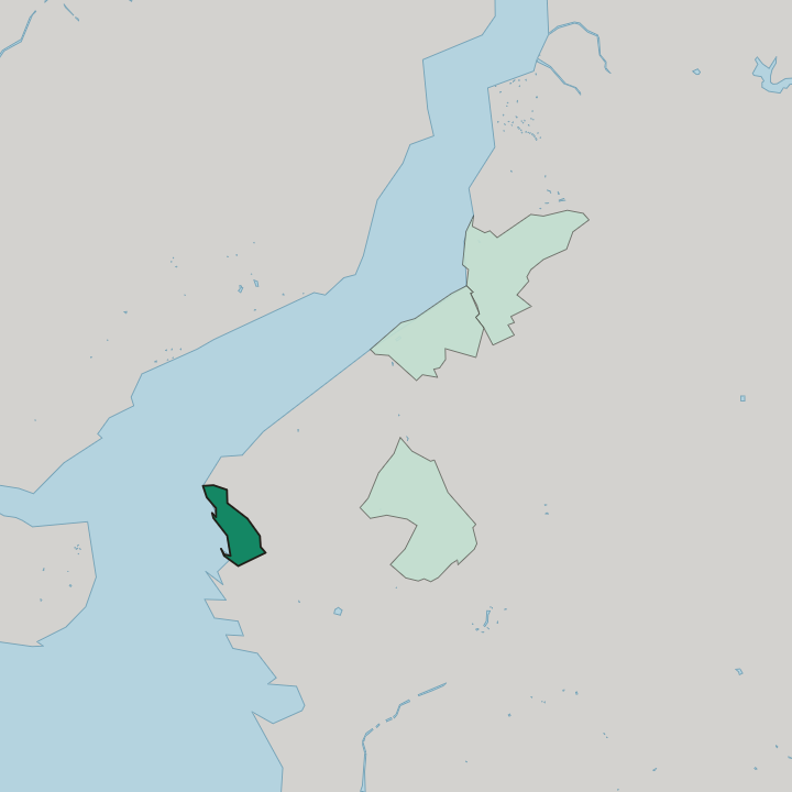 Map showing Salacak — In Üsküdar