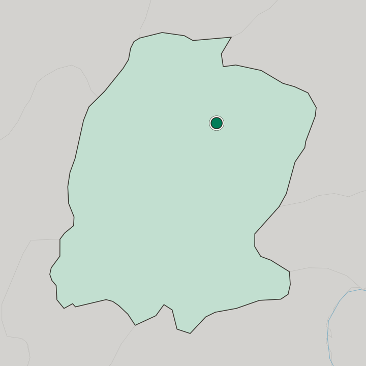 Map showing Elbistan — In Kahramanmaraş