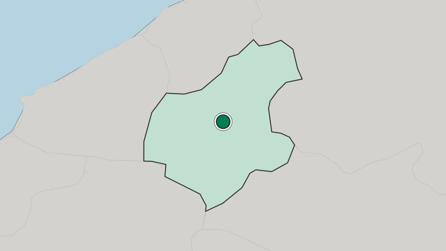 Map of Karabük in Turkey