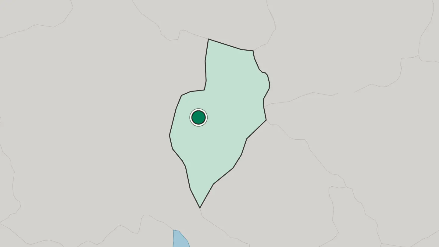 Map of Kırıkkale in Turkey