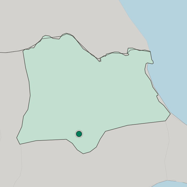 Map showing Lüleburgaz — In Kırklareli