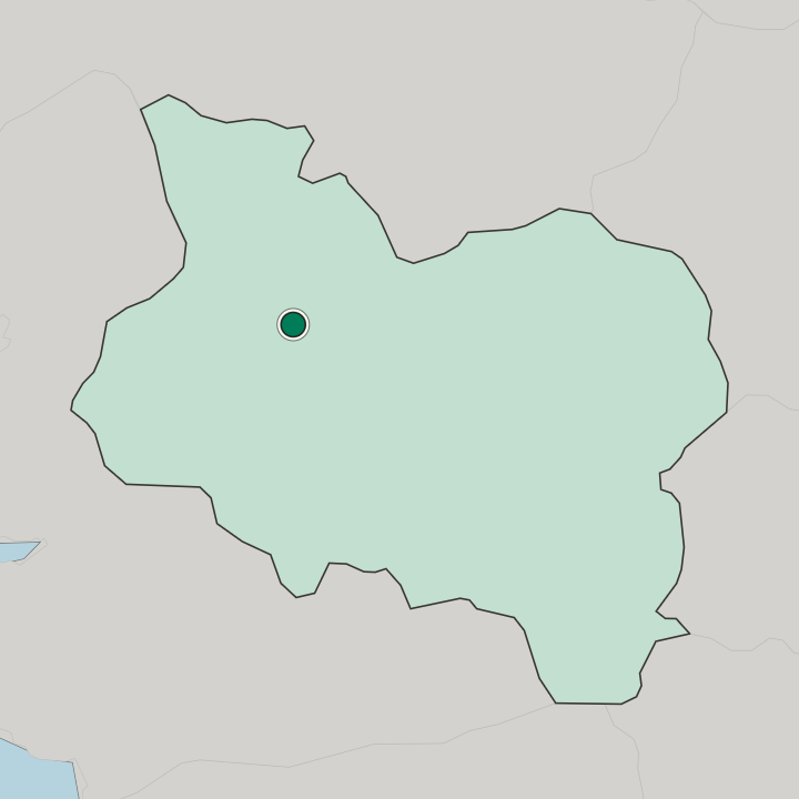 Map showing Akhisar — In Manisa