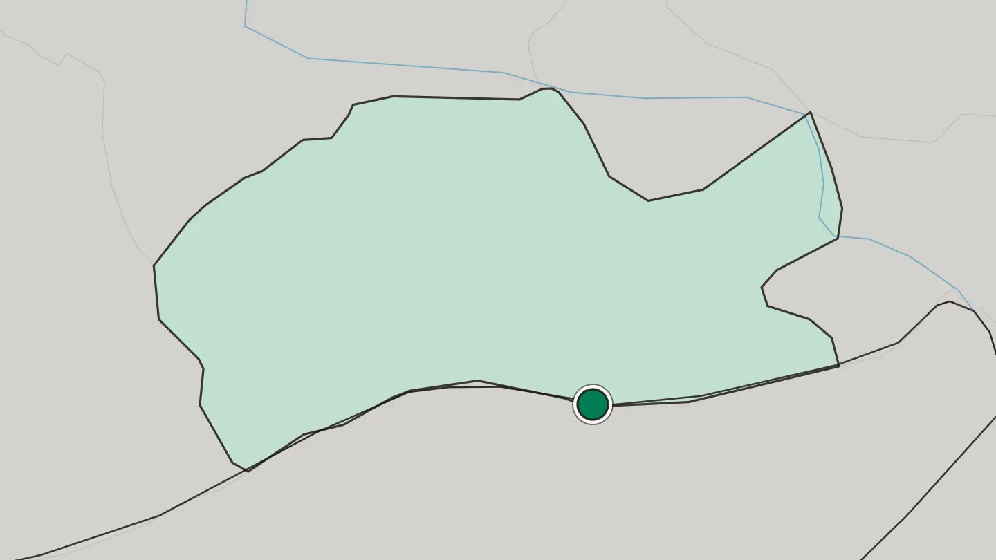 Map of Nusaybin in Turkey