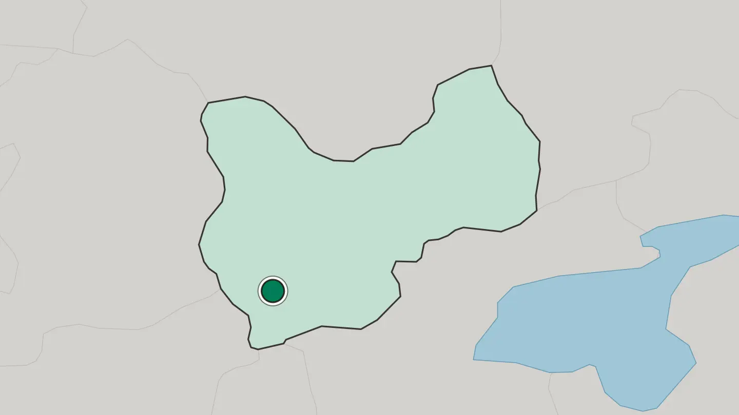 Map of Muş in Turkey