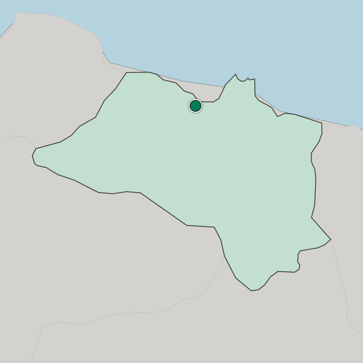 Map showing Fatsa — In Ordu