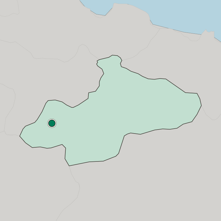 Map showing Zile — In Tokat