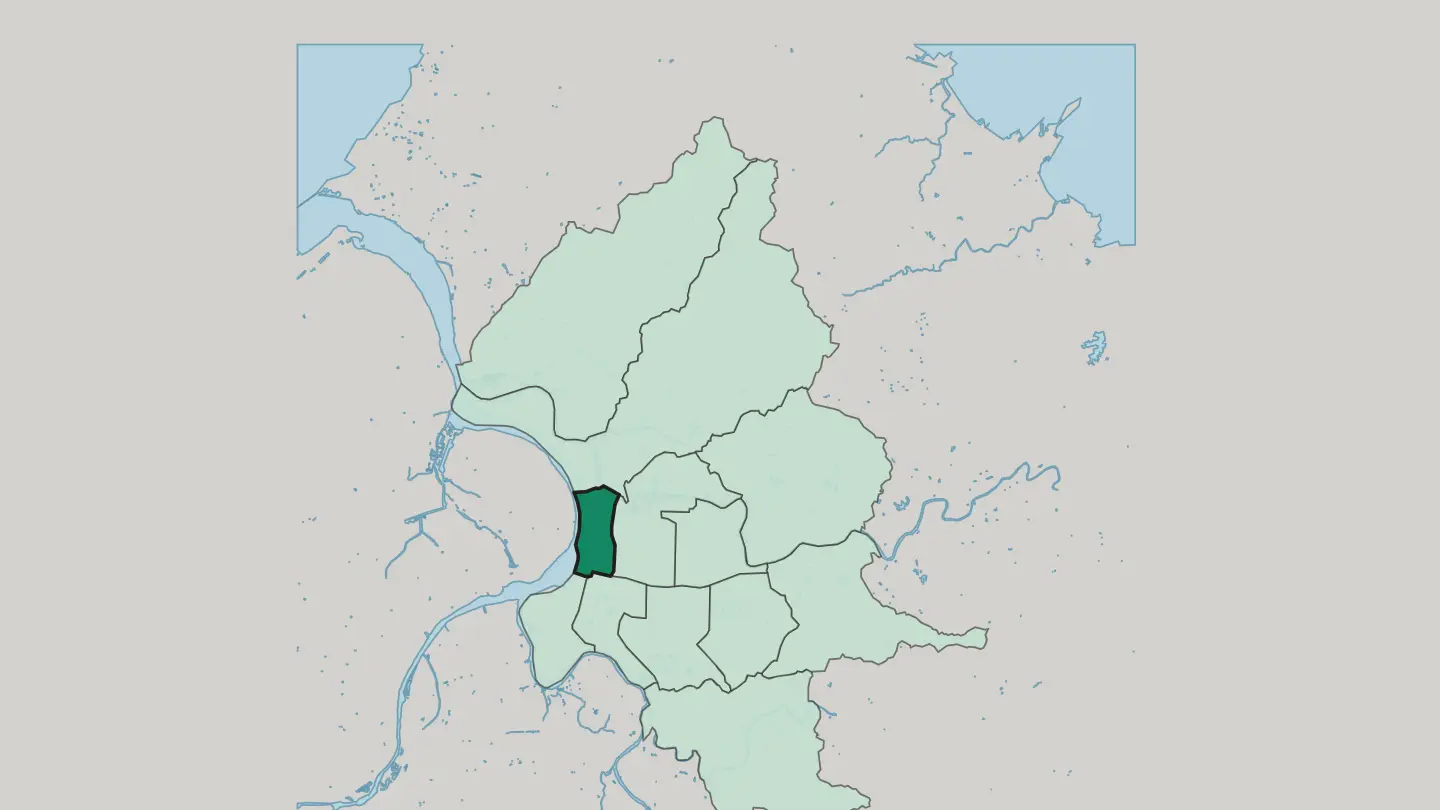 Map of Datong District in Taipei