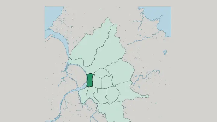 Map of Datong District in Taipei
