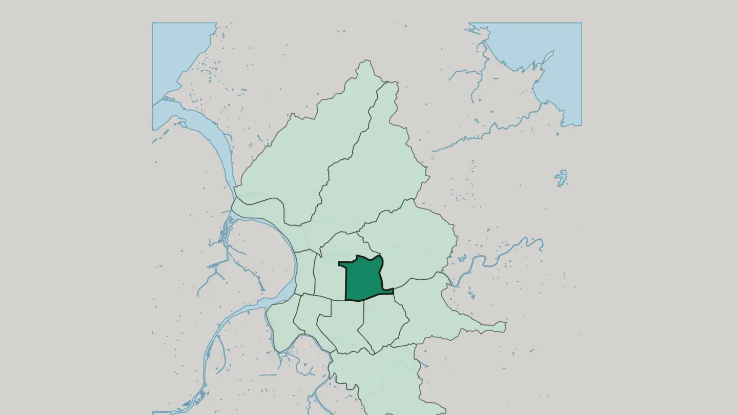 Map of Songshan District in Taipei