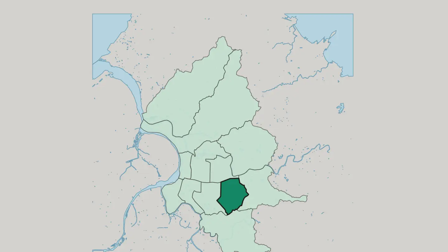 Map of Xinyi District in Taipei