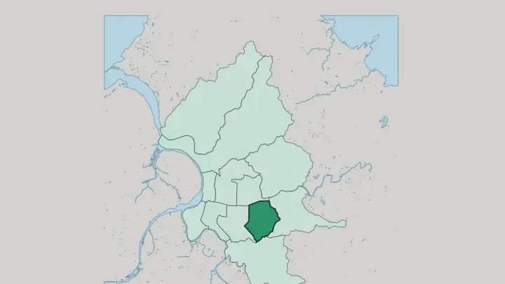 Map of Xinyi District in Taipei