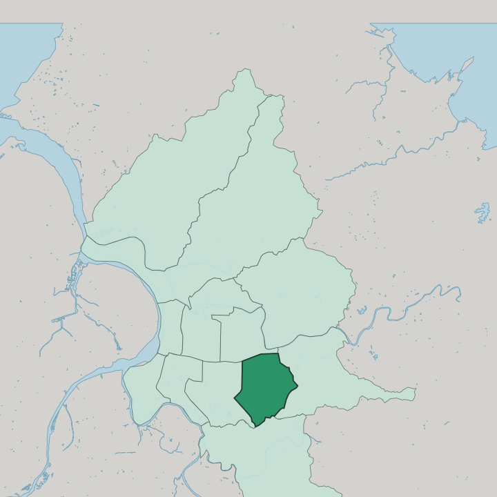 Map showing Xinyi District — In Taipei