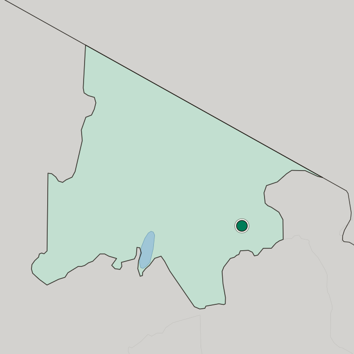 Map showing Arusha — In Arusha Region