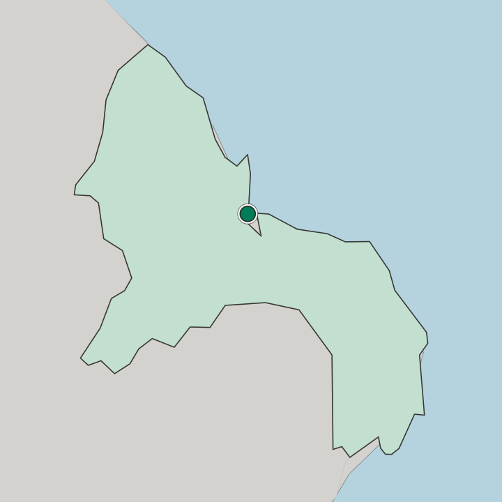 Map showing Dar es Salaam — In Dar es Salaam Region