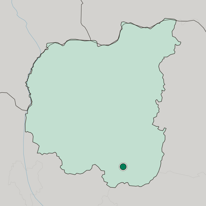 Map showing Pryluky — In Chernihiv Oblast