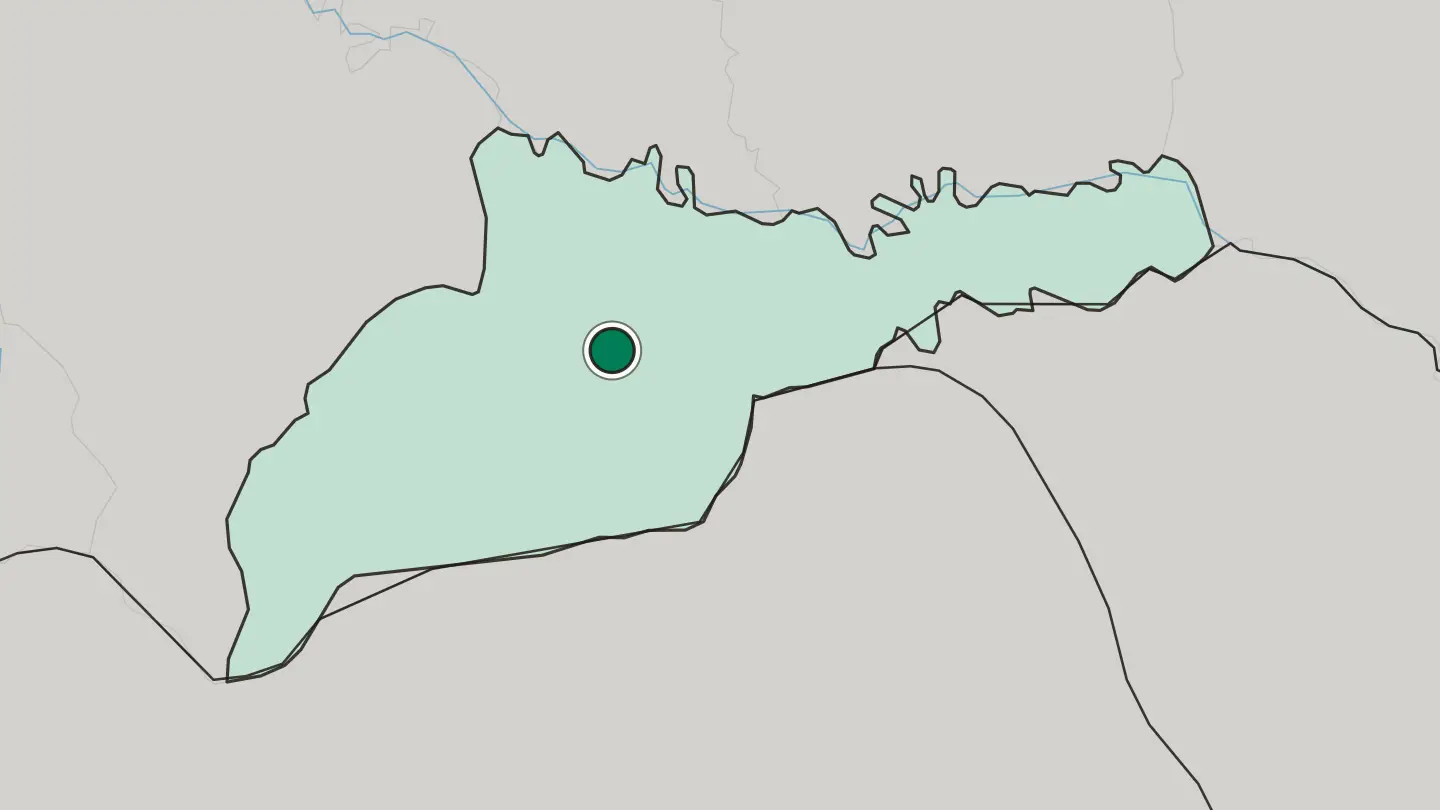 Map of Chernivtsi in Ukraine