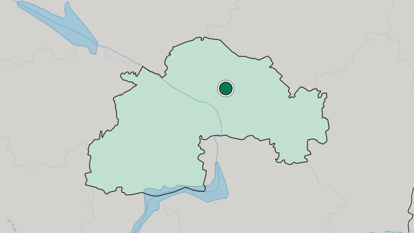 Map of Samar in Ukraine
