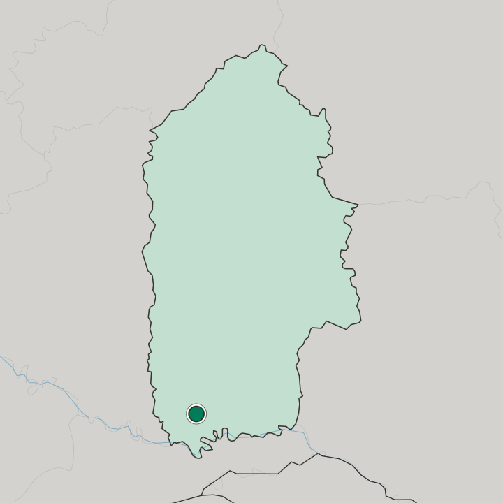 Map showing Kamyanets-Podilskyi — In Khmelnytskyi Oblast